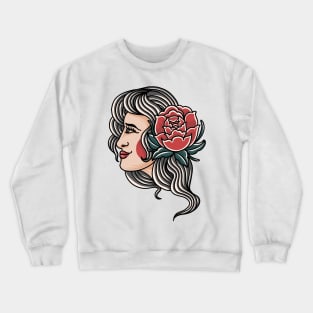 Lady rose Crewneck Sweatshirt